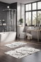 Mijölnir Juego de Alfombrillas de Baño CT-5170 Multicolor de 2 Piezas